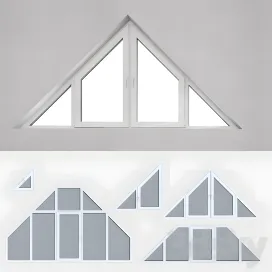 A set of plastic windows 4